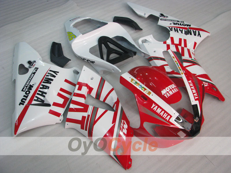 Kit carenatura a iniezione per YZF-R1 00-01 - Rosso, Bianco - FIAT #OYO87905735 Immagine secondaria del prodotto