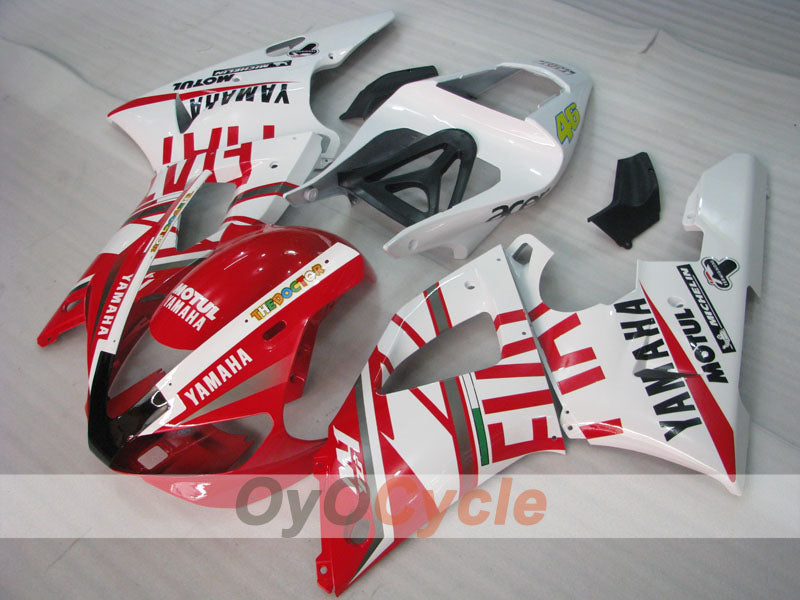 Kit carenatura a iniezione per YZF-R1 00-01 - Rosso, Bianco - FIAT #OYO87905735 Immagine principale del prodotto