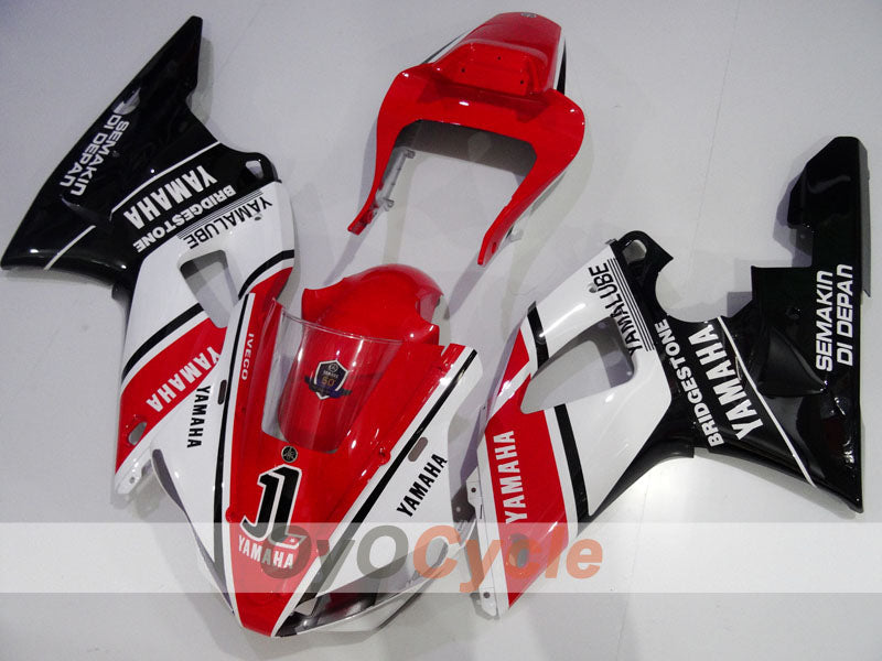 Carenatura a iniezione per YZF-R1 00-01 - Rosso, Bianco, Nero - Stile di fabbrica #OYO87905740 Immagine secondaria del prodotto