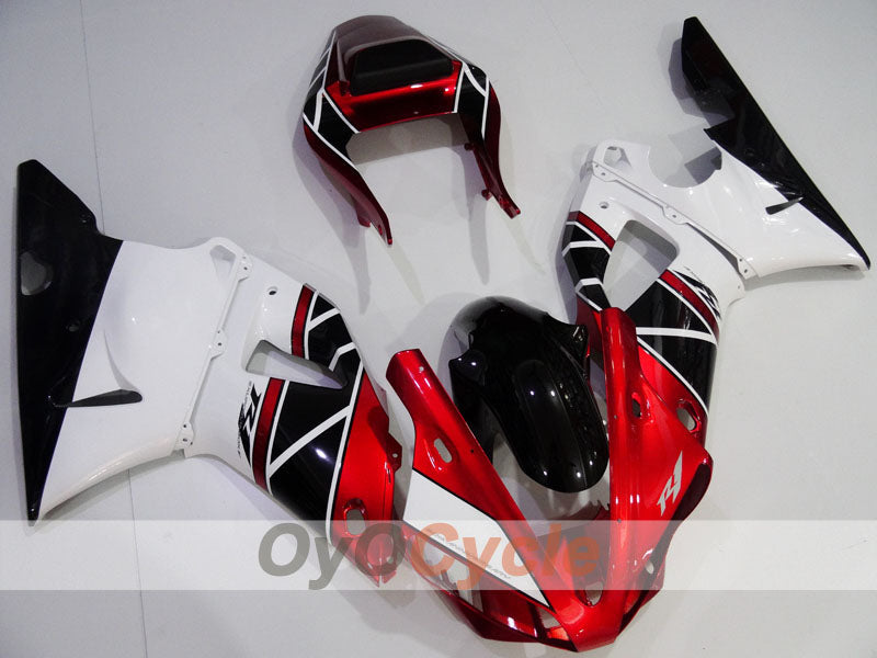Carenatura a iniezione per YZF-R1 00-01 - Rosso, Bianco, Nero - Stile di fabbrica #OYO87905741 Immagine principale del prodotto