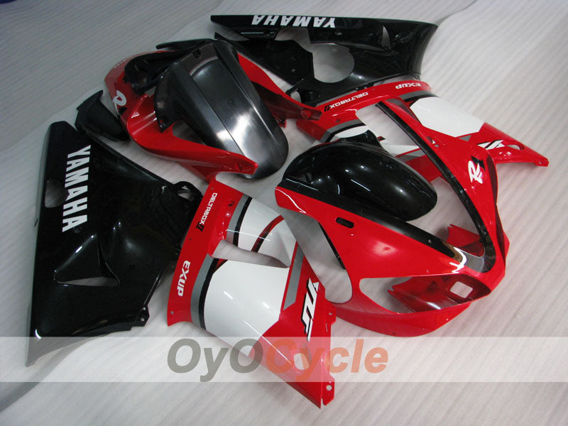 Kit carene a iniezione per YZF-R1 00-01 - Rosso, Bianco - Stile di fabbrica #OYO87905744 Immagine principale del prodotto