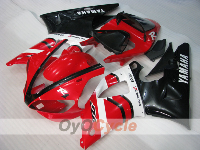 Kit carene a iniezione per YZF-R1 00-01 - Rosso, Bianco - Stile Fabbrica #OYO87905745 Immagine secondaria del prodotto