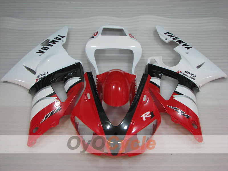 Kit carene a iniezione per YZF-R1 00-01 - Rosso, bianco - Stile originale #OYO87905746 Immagine secondaria del prodotto