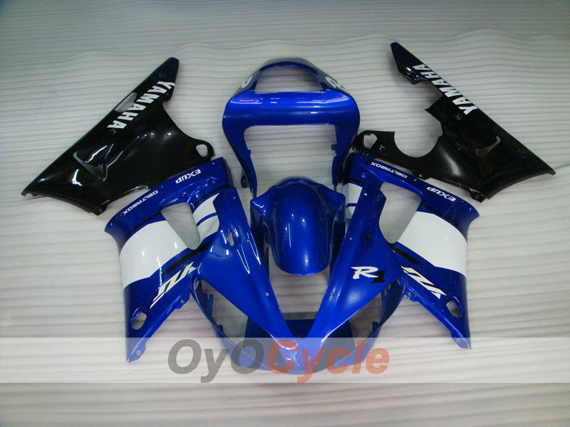 Kit Carene a Iniezione per YZF-R1 00-01 - Blu, Bianco - Stile Originale #OYO87905748 Immagine secondaria del prodotto