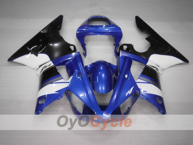 Carene a iniezione per YZF-R1 00-01 - Blu, Bianco - Stile Factory #OYO87905749 Immagine secondaria del prodotto