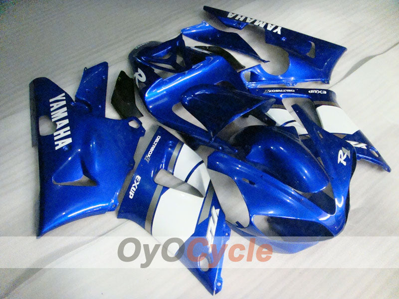 Kit carene a iniezione per YZF-R1 00-01 - Blu, Bianco - Stile Fabbrica #OYO87905750 Immagine principale del prodotto