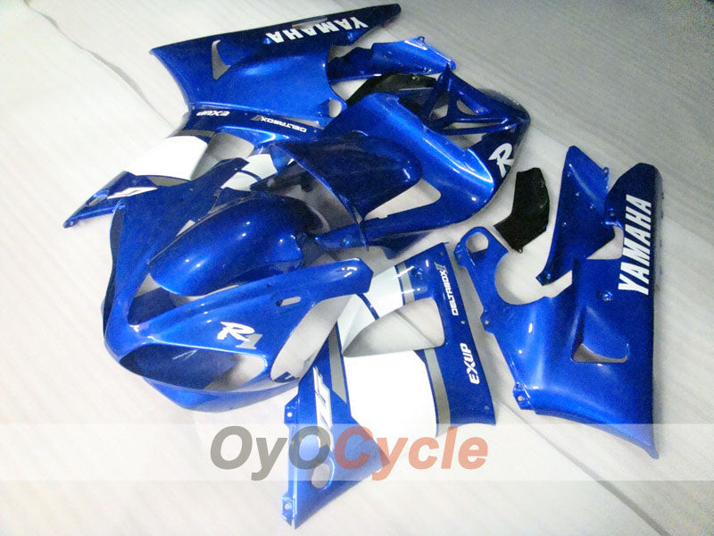 Kit carene a iniezione per YZF-R1 00-01 - Blu, Bianco - Stile Fabbrica #OYO87905750 Immagine secondaria del prodotto