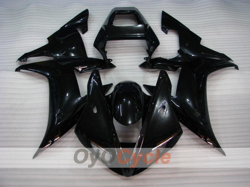 Kit Carene a Iniezione per YZF-R1 02-03 - Nero - Senza adesivi/decalcomanie, Stile Originale #OYO87905751 Immagine secondaria del prodotto