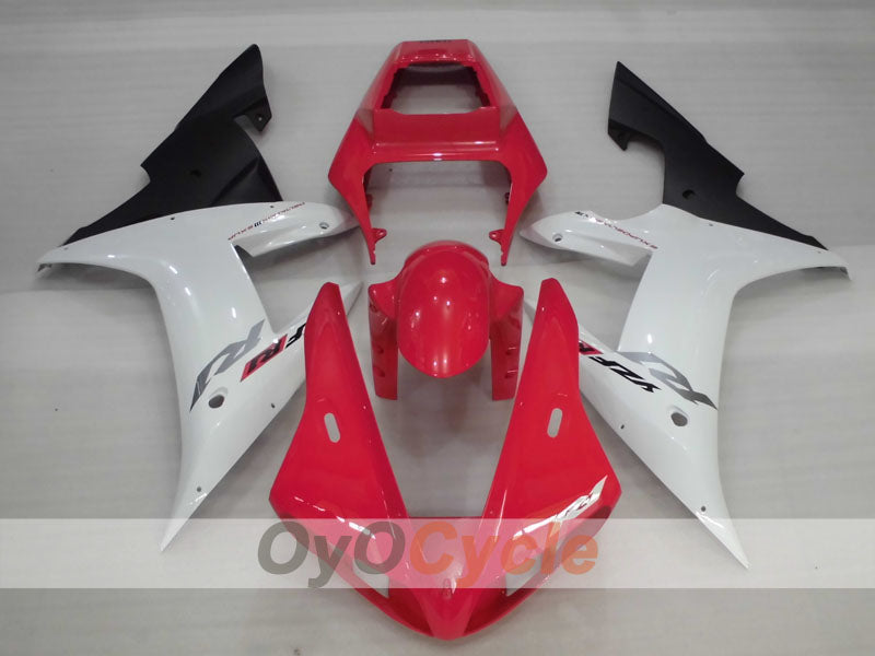 Kit carene a iniezione per YZF-R1 02-03 - Rosso, Bianco, Nero - Stile di fabbrica #OYO87905757 Immagine secondaria del prodotto