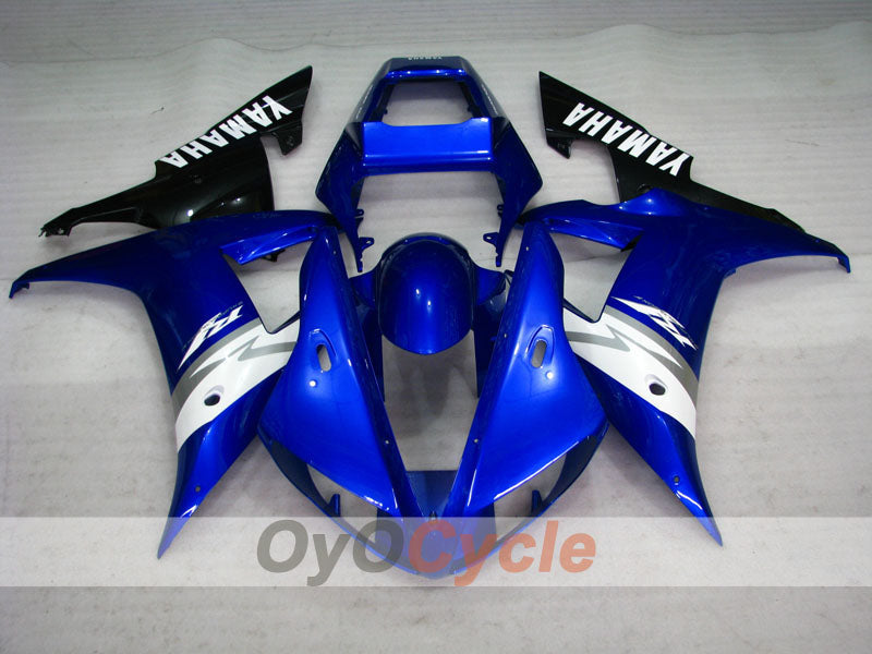 Kit carene a iniezione per YZF-R1 02-03 - Blu, Bianco, Nero - Stile di fabbrica #OYO87905753 Immagine secondaria del prodotto