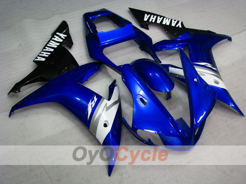 Kit carene a iniezione per YZF-R1 02-03 - Blu, Bianco, Nero - Stile di fabbrica #OYO87905753 Immagine principale del prodotto