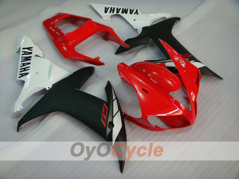 Kit carenatura a iniezione per YZF-R1 02-03 - Rosso, Bianco, Nero - Stile di fabbrica #OYO87905755 Immagine principale del prodotto