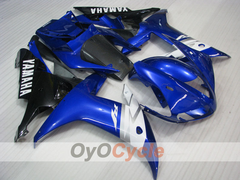 Kit carene a iniezione per YZF-R1 02-03 - Blu, Nero - Stile di fabbrica #OYO87905757 Immagine principale del prodotto