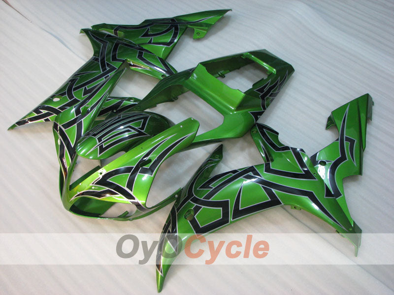 Kit carene a iniezione per YZF-R1 02-03 - Verde - Stile originale, Personalizza #OYO87905757 Immagine secondaria del prodotto