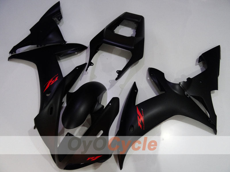 Kit carene a iniezione per YZF-R1 02-03 - Nero, opaco - Stile originale #OYO87905760 Immagine principale del prodotto