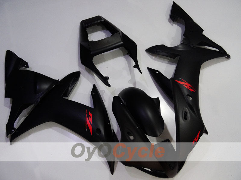 Kit carene a iniezione per YZF-R1 02-03 - Nero, opaco - Stile originale #OYO87905760 Immagine secondaria del prodotto