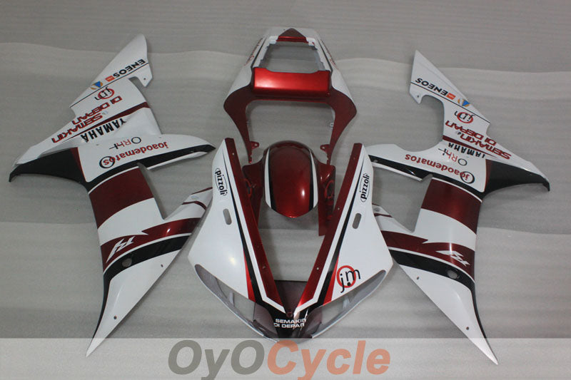 Kit Carene a Iniezione per YZF-R1 02-03 - Rosso, Bianco, Nero - Personalizza #OYO87905761 Immagine secondaria del prodotto