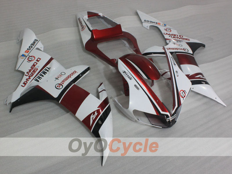 Kit Carene a Iniezione per YZF-R1 02-03 - Rosso, Bianco, Nero - Personalizza #OYO87905761 Immagine principale del prodotto