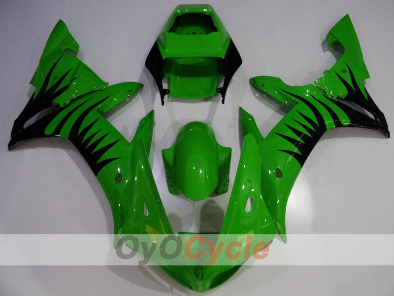 Kit carene ad iniezione per YZF-R1 02-03 - Verde - Stile Originale, Personalizzabile #OYO87905762 Immagine secondaria del prodotto