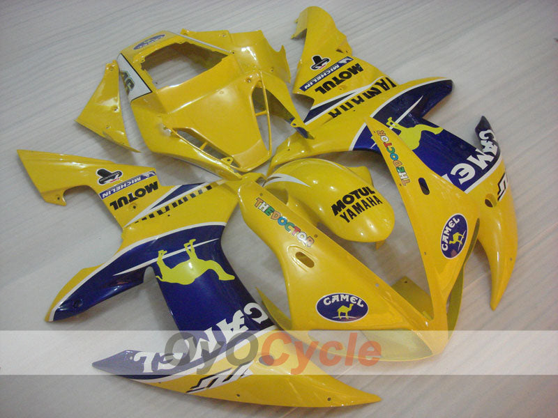 Kit carene a iniezione per YZF-R1 02-03 - Giallo, Blu - Cammello, MOTUL #OYO87905764 Immagine secondaria del prodotto