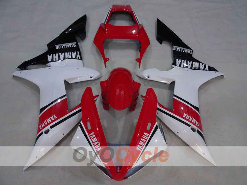 Carenatura a iniezione per YZF-R1 02-03 - Rossa, Bianca - Stile di fabbrica #OYO87905767 Immagine principale del prodotto