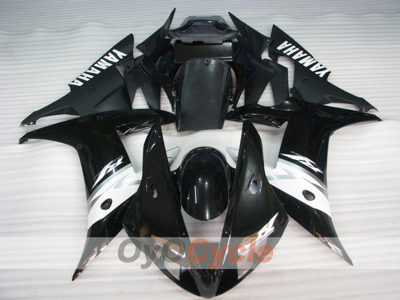 Kit carene a iniezione per YZF-R1 02-03 - Bianco, Nero - Stile di fabbrica #OYO87905770 Immagine secondaria del prodotto