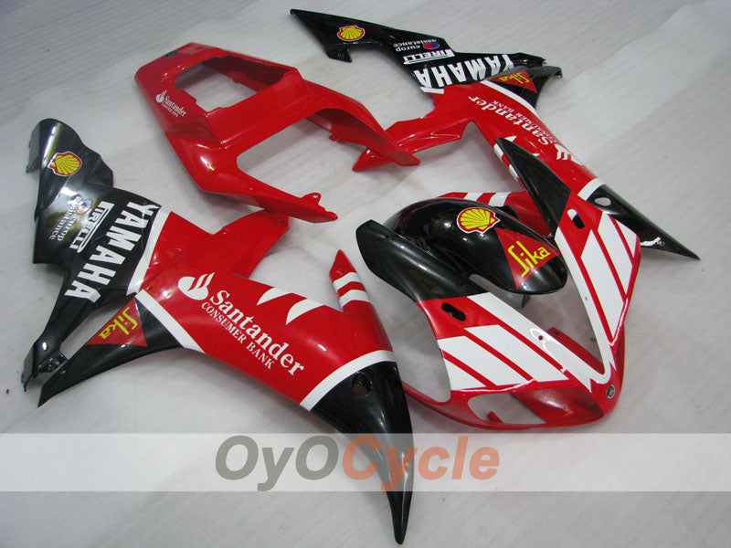 Kit carene a iniezione per YZF-R1 02-03 - Rosso, Nero - Santander #OYO87905771 Immagine principale del prodotto
