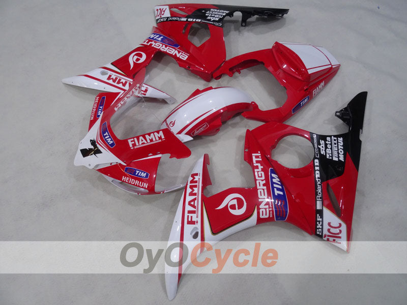 Kit carene a iniezione per YZF-R6 05 - Rosso, Bianco - FIAMM #OYO87905833 Immagine secondaria del prodotto