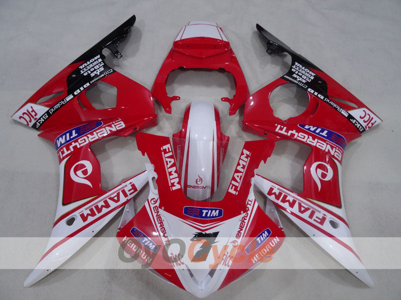 Kit carene a iniezione per YZF-R6 05 - Rosso, Bianco - FIAMM #OYO87905833 Immagine principale del prodotto
