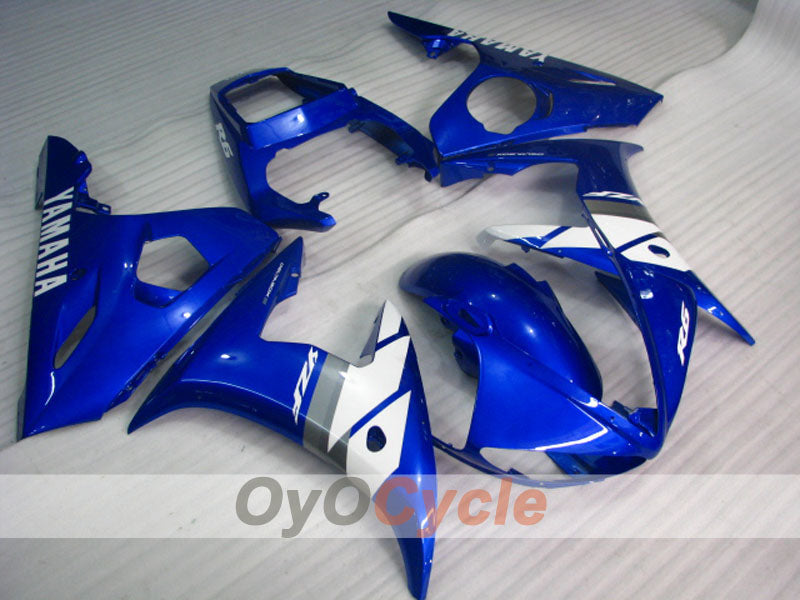 Kit Carene a Iniezione per YZF-R6 03-04 - Blu, Bianco - Stile Fabbrica #OYO87905791 Immagine principale del prodotto