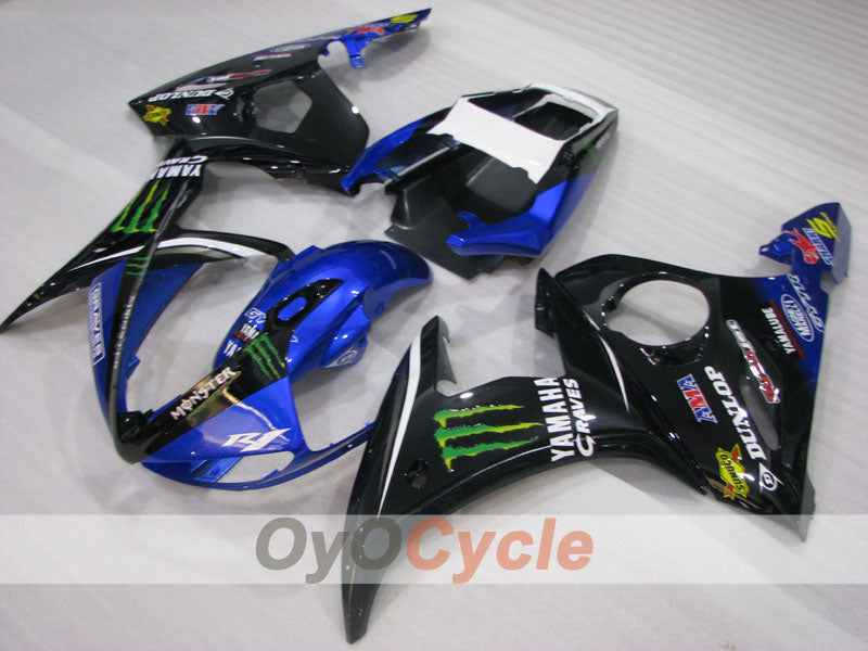 Kit carene a iniezione per YZF-R6 03-04 - Blu, Nero - Monster #OYO87905792 Immagine principale del prodotto
