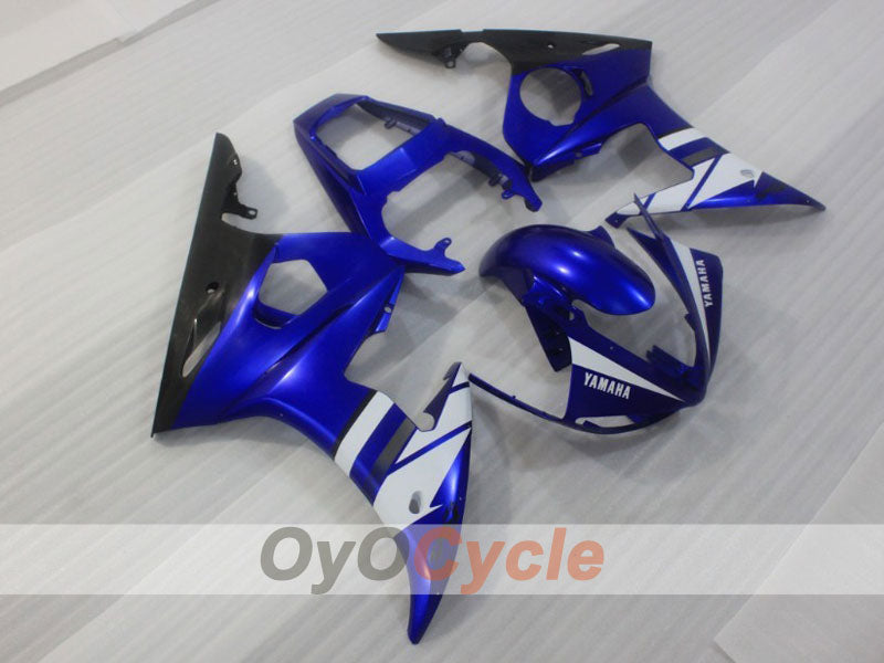 Kit carene a iniezione per YZF-R6 03-04 - Blu, Bianco, Nero - Stile di fabbrica #OYO87905793 Immagine secondaria del prodotto