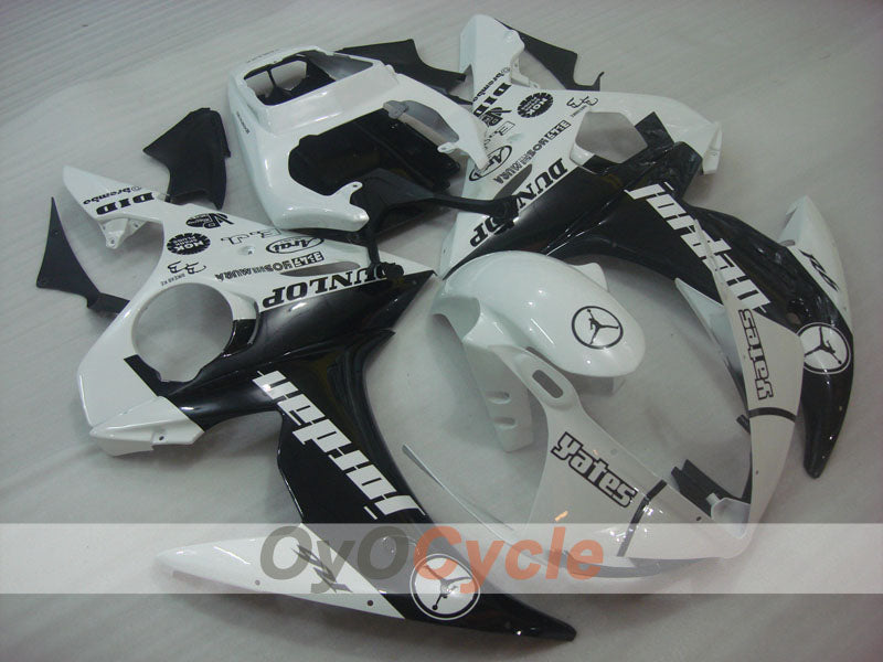Carene a iniezione per YZF-R6 03-04 - Bianco, Nero - Jordan #OYO87905794 Immagine principale del prodotto