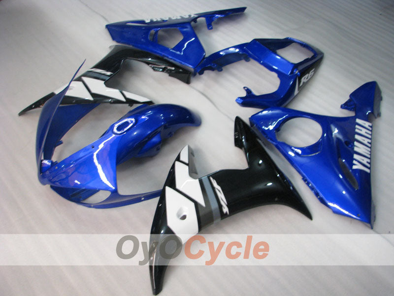 Kit Carene a Iniezione per YZF-R6 03-04 - Blu, Bianco - Stile Fabbrica #OYO87905796 Immagine secondaria del prodotto