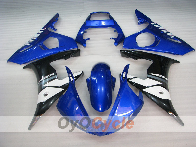 Carene a iniezione per YZF-R6 05 - Blu, Bianco, Nero - Stile di fabbrica #OYO87905840 Immagine secondaria del prodotto