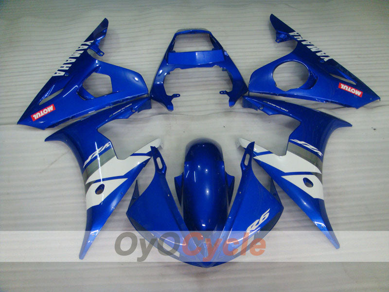 Kit carene a iniezione per 05 YZF-R6 - Blu - Stile di fabbrica #OYO87905841 Immagine secondaria del prodotto