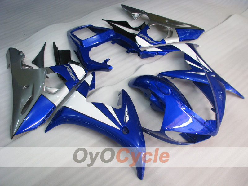 Kit carene a iniezione per YZF-R6 03-04 - Blu - Stile di fabbrica #OYO87905798 Immagine principale del prodotto