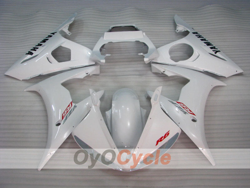 Kit Carene a Iniezione per YZF-R6 05 - Bianco - Stile Originale #OYO87905845 Immagine secondaria del prodotto