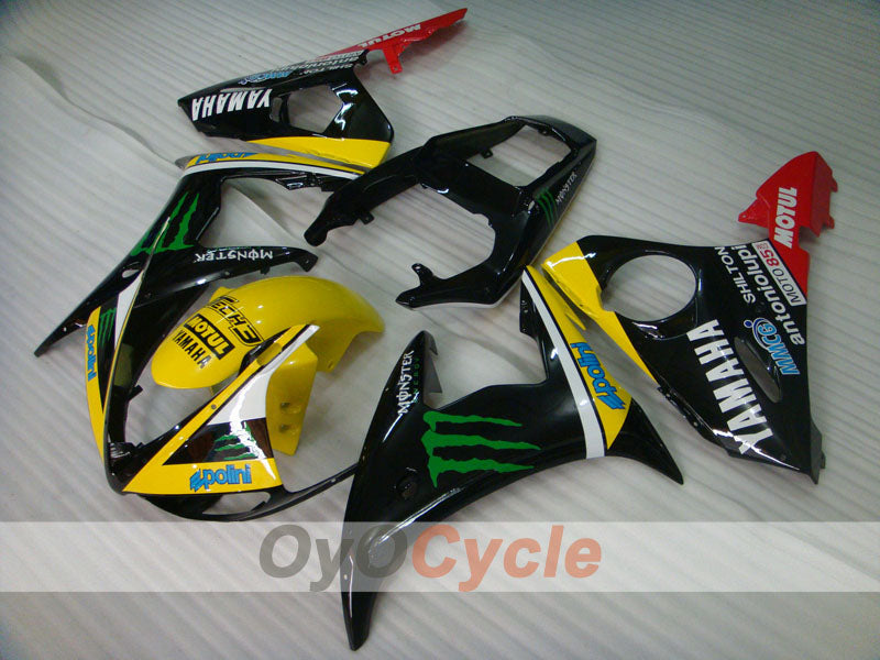 Kit carene a iniezione per YZF-R6 03-04 - Rosso, Giallo, Nero - Monster #OYO87905803 Immagine principale del prodotto
