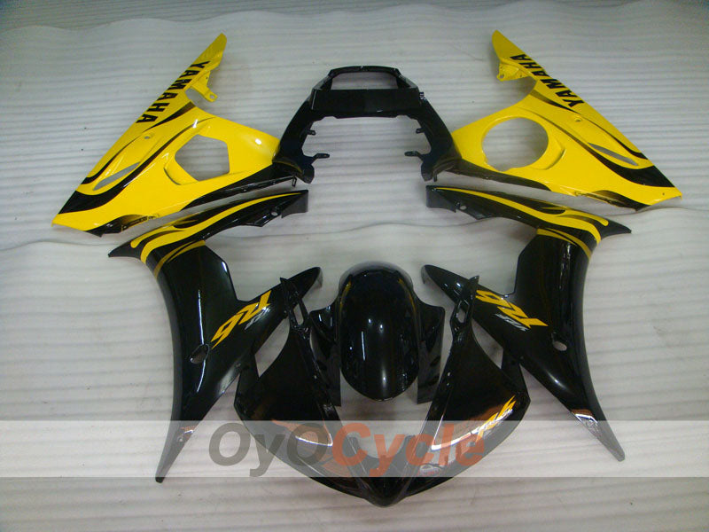 Carenatura a iniezione per YZF-R6 05 - Giallo, Nero - Stile di fabbrica #OYO87905848 Immagine secondaria del prodotto