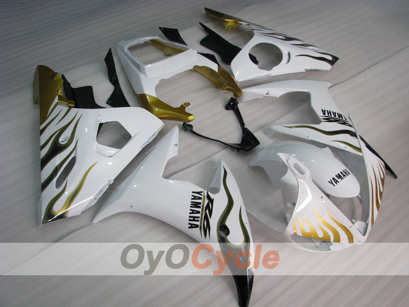 Kit Carenatura a Iniezione per YZF-R6 05 - Bianco, Oro - Stile Originale, Personalizza #OYO87905849 Immagine principale del prodotto