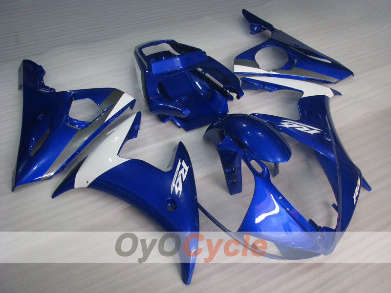 Kit carene a iniezione per YZF-R6 05 - Blu, Bianco - Stile di fabbrica #OYO87905850 Immagine principale del prodotto