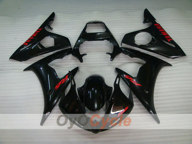 Kit carene stampate a iniezione per YZF-R6 03-04 - Rosso, Nero - Stile originale #OYO87905811 Immagine secondaria del prodotto