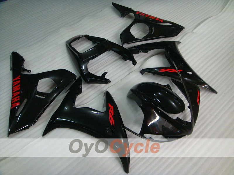 Kit carene stampate a iniezione per YZF-R6 03-04 - Rosso, Nero - Stile originale #OYO87905811 Immagine principale del prodotto
