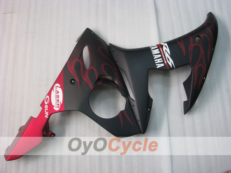 Carena laterale destra e sinistra per Yamaha 05 YZF-R6 #OYO87912406 Immagine secondaria del prodotto