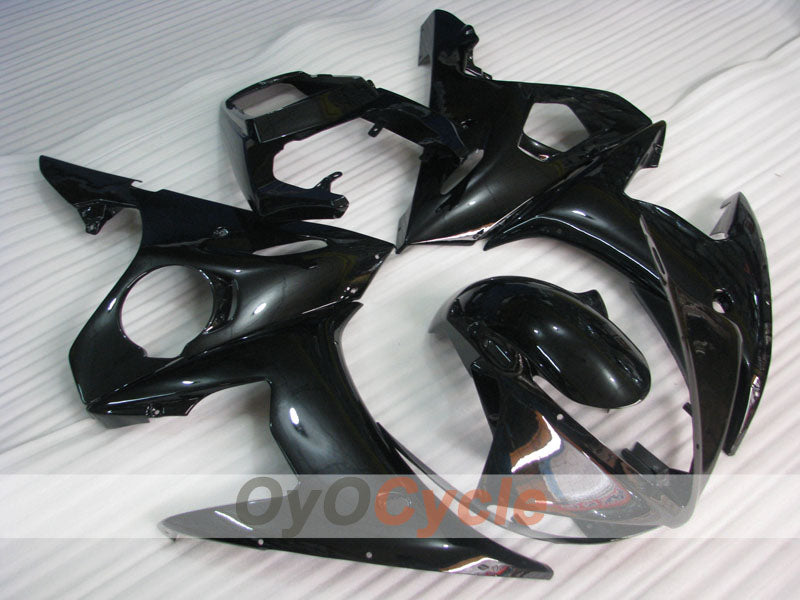 Kit carene a iniezione per YZF-R6 05 - Nero - Senza adesivi/decalcomanie, Stile Originale #OYO87905860 Immagine secondaria del prodotto