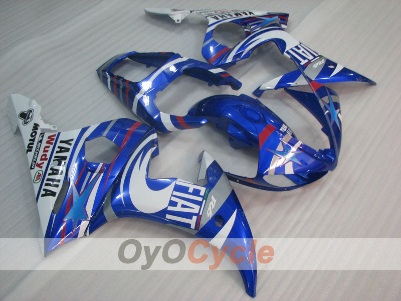 Carene a iniezione per YZF-R6 05 - Blu, Bianco - FIAT #OYO87905864 Immagine secondaria del prodotto
