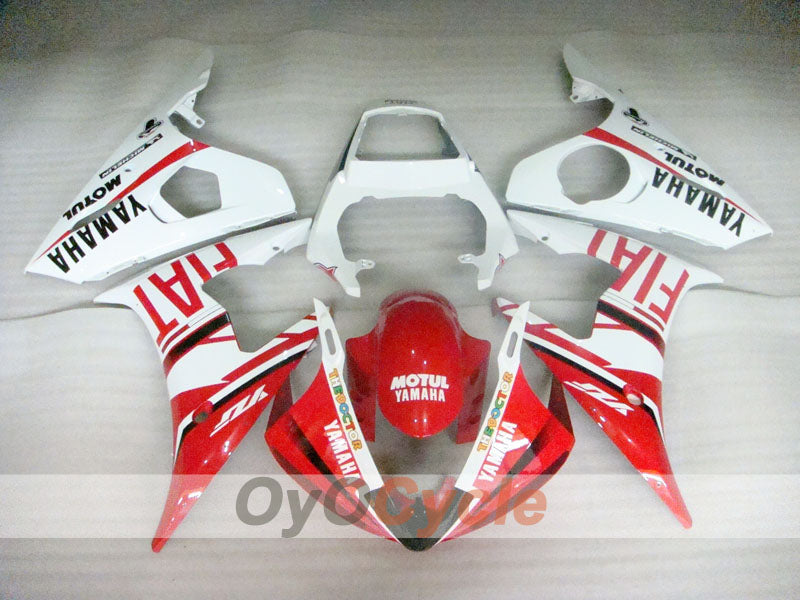 Carene a iniezione per YZF-R6 03-04 - Rosso, Bianco - FIAT, MOTUL #OYO87905824 Immagine secondaria del prodotto
