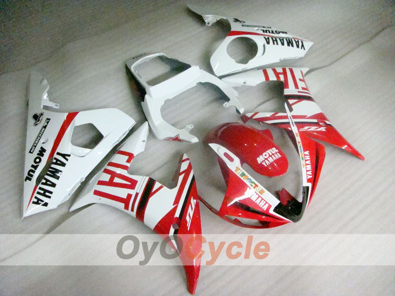 Kit carene ad iniezione per YZF-R6 05 - Rosso, Bianco - FIAT, MOTUL #OYO87905868 Immagine principale del prodotto