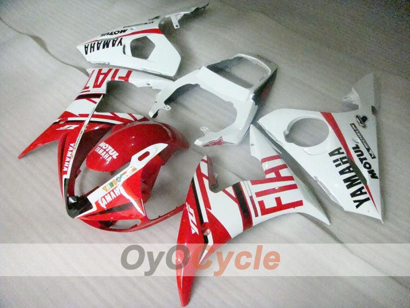 Kit carene ad iniezione per YZF-R6 05 - Rosso, Bianco - FIAT, MOTUL #OYO87905868 Immagine secondaria del prodotto